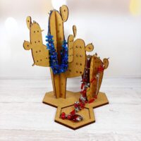 ПА-БП-006 Подставка под бижутерию Кактус 23*22*30см