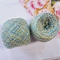 FILATI NATURALI ITALIA CALZETTERIA шкарпеткова 100г/400м салатово-жовтий меланж