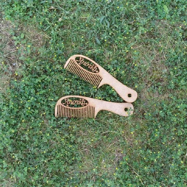 ПА-ДД-007 Расческа Именная 6,5*21,5*0,3см