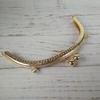 Фермуар для сумок19см золото FM-078