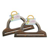 Ручки для сумок CHOCO РП-6Ф коричневый/палисандр