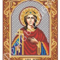 Фея Вышивки АИ-66 Св. Ирина, схема под бисер
