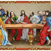 ДАНА-52 Тайна вечеря, схема под бисер