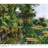 ДАНА-39 Возле речки, схема под бисер