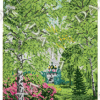 ДАНА-5106 Времена года. Весна, схема под бисер