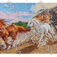 ДАНА-539 Табун, схема под бисер