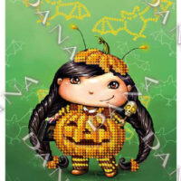 ДАНА-176 Феечка хелоуина, схема под бисер