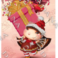 ДАНА-192 Фея подарков, схема под бисер