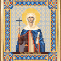 Чарiвна Мить СБИ-068 Св. Равноап. Нина, схема для вышивания бисером