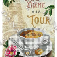 ДАНА-187 Кофе крема, схема под бисер