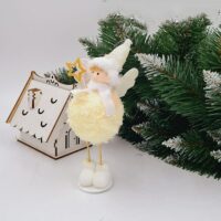 Лялечка Ангел Жовта на підставці, 17см 614119