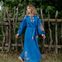 Сукня жіноча 4519 42р електрик довга