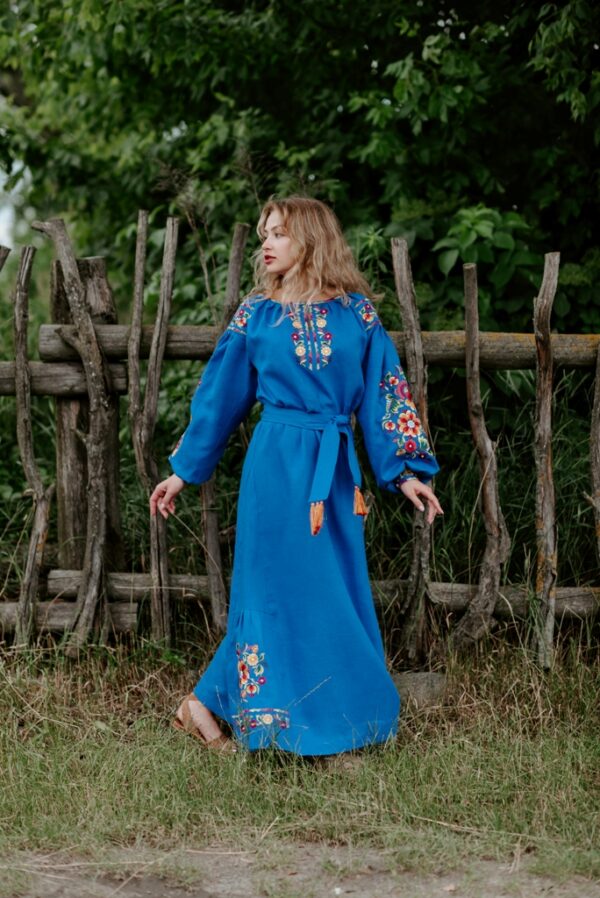 Сукня жіноча 4519 42р електрик довга