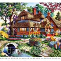 ДАНА-55 Усадьба, схема под бисер