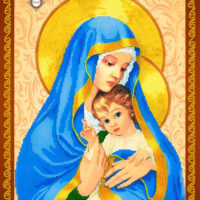 Миледи СЛ-3241 Мадонна с Иисусом, схема под бисер