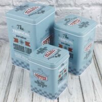Жестяная подарочная коробка 1810787-43 Coffe (3шт)