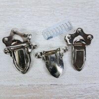 Замок 61009937 5,5*4см срiбло