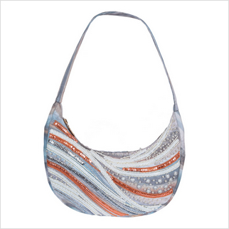 Декоративная Сумка ПС-03, набор для вышивания бисером и пайетками