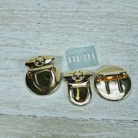 Замок металевий 61007691 3*3,5см золото