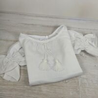 Сорочка дівчача р.36 біла,159-12/09 короткий рукав
