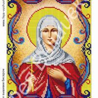 Фея Вышивки АТ-27 Св. Виктория, схема под бисер