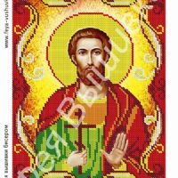 Фея Вышивки АТ-15 Св. Богдан, схема под бисер