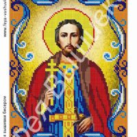 Фея Вышивки АТ-50 Св. Игор, схема под бисер