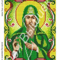 Фея Вышивки АТ-46 Св. Захарий, схема под бисер