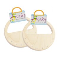 Ручки для сумок NATURE РН-16Ф натуральный цвет