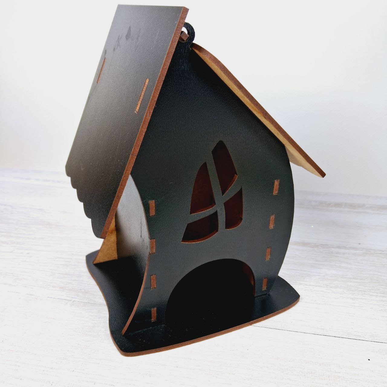 ПА-ЧД-017-1 Чайный домик 15*12*16см черный