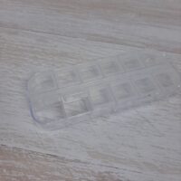 Органайзер 12яч 11*5*1,5см прозрачный