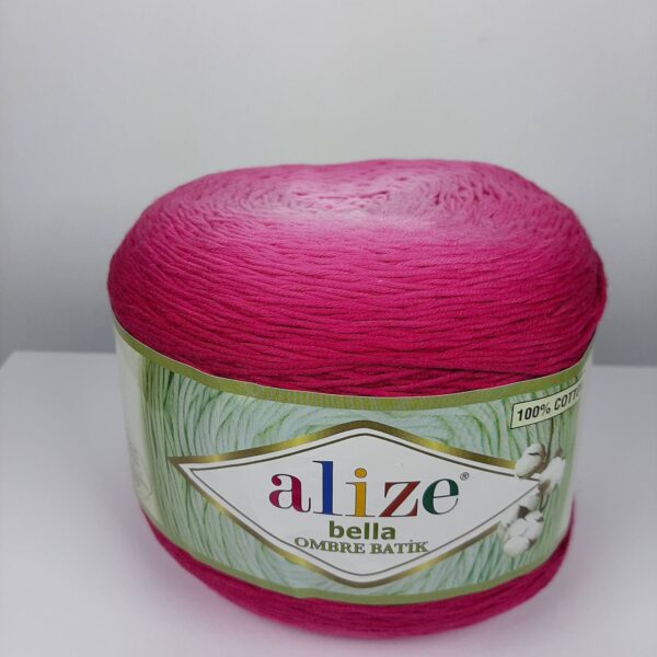 Алізе Белла омбре (Alize bella Ombre Batik) 250г/900м 7405 фуксія
