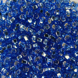 Бісер 37030 (329) Preсiosa 10/0 синій блискучий 25г