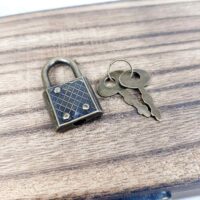 Замок В-051-2 колодки мідь 30*18мм