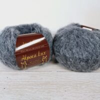 Аванті Ярн Альпака Люкс (Alpaca Lux) 25г/225м 657 графіт