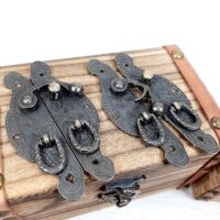 Замок А-133 стара латунь 90*50мм