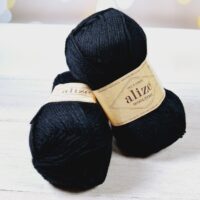 Алізе Вултайм (Alize Wooltime) 100г/200м 0060 чорний