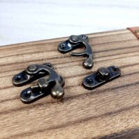 Замок А-031-2 стара латунь 32*29мм