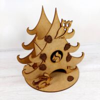 ПА-ЧД-013 Чайный домик "Елочка" 20*20*22см