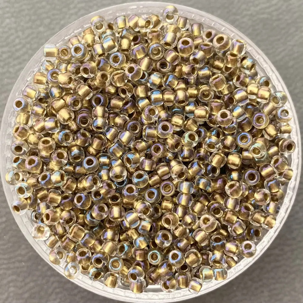 Бісер TOHO Round 11/0 4г 0262 оливковий золотистий