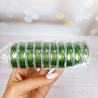 Волосінь (мононитка) Spark Beads d 0,30мм 50м темно-зелена