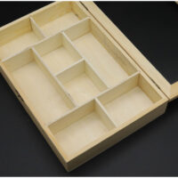 Скринька-органайзер для декупажу з замком і петлями 30*20*5см А-9023