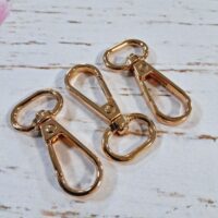 Карабін сумочний 48*31мм золото 25мм 1шт КК0025с49