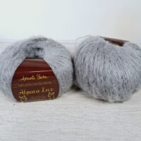 Аванті Ярн Альпака Люкс (Alpaca Lux) 25г/225м 669 сірий темний