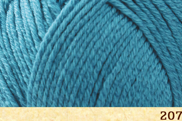 ФібраНатура Бамбу Джаз (Fibranatura Bamboo Jazz) 50гр/120м 207 блакитний