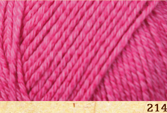 ФібраНатура Бамбу Джаз (Fibranatura Bamboo Jazz) 50гр/120м 214 рожевий