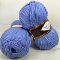 Алізе Ланаголд Файн (Alize LanaGold Fine) 100г/390м 040 блакитний