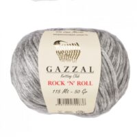 Газзал Рок-н-Ролл (Gazzal ROCK N ROLL) 50г/115м 13255 срібло