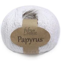 ФібраНатура Папірус (Fibranatura Papyrus) 50гр/120м 229-01 білий