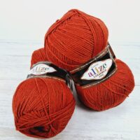 Алізе Ланаголд Файн (Alize LanaGold Fine) 100г/390м 036 терракот